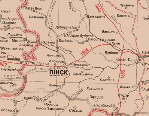 Логишин на карте